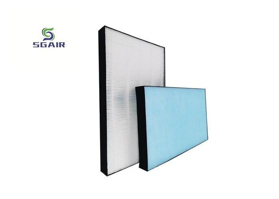 Filtros de purificador de ar de PP intercambiáveis, Filtro de ar Hepa com filtro de bolso