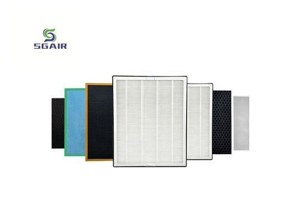 PP PF HEPA filtros de purificação de ar 0,3um 99,97% para uso doméstico