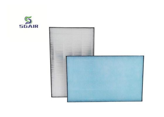 Material PP PF Hepa Filtros de Ar 99,97% Com Quadro de Papel de Folha de Alumínio