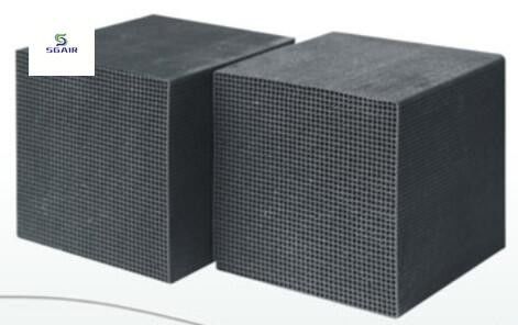 Cubo de Carbono Ativado de Fava de Mel Baixa Resistência ao Vento Melhor Função de Adsorção