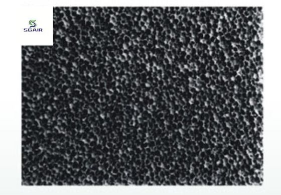 O material de espuma de carbono ativado tem boa resistência e baixa resistência ao fluxo de ar