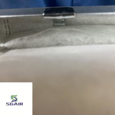 Filtro de saco Hepa Fivela de metal em forma de T para estrutura de perfil de alumínio