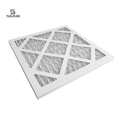 MERV 11 13 Quadro de cartão Plissado Furo de ar de filtro de CA personalizado para sistemas HVAC
