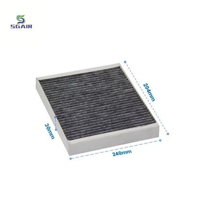 99.99% Filtro de ar de carbono ativado com baixa resistência e forte capacidade de adsorção