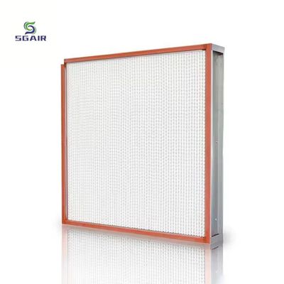 F9-H14 Eficiência Filtro de ar resistente ao calor Resistente a altas temperaturas