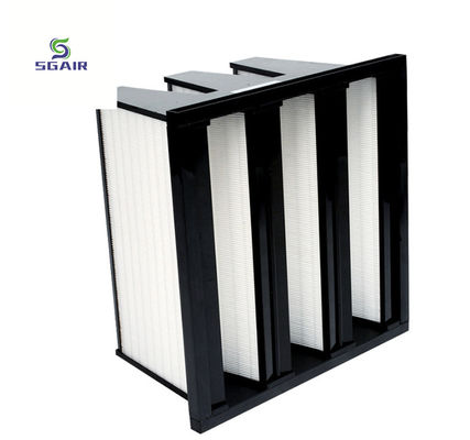 Filtro compacto de hepa plissado denso com eficiência F9