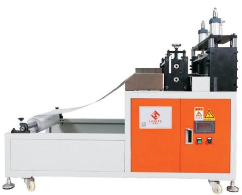 Máquina integrada para formar e cortar redes de ondas
