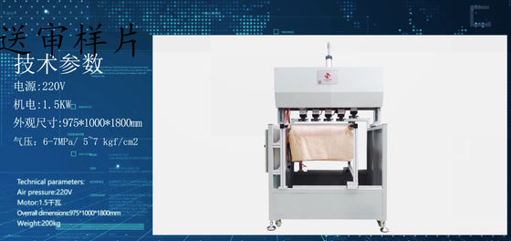 2Máquina de fabricação de filtros de ar de cartuchos industriais de.2kW Tecnologia avançada de filtragem Sistema de controle Omron