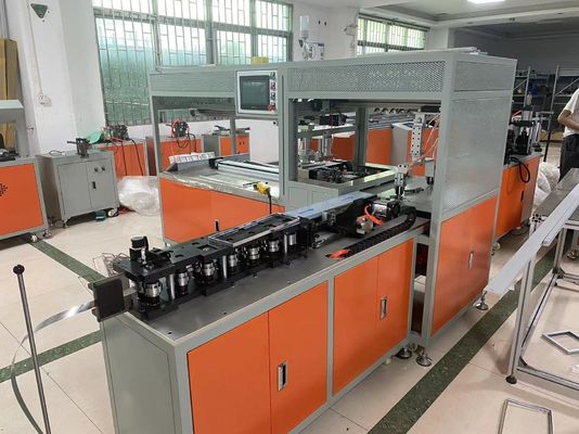 T17 Máquina de formação de quadro interno de filtro de bolso de gestão não tripulada 220V 5,5KW