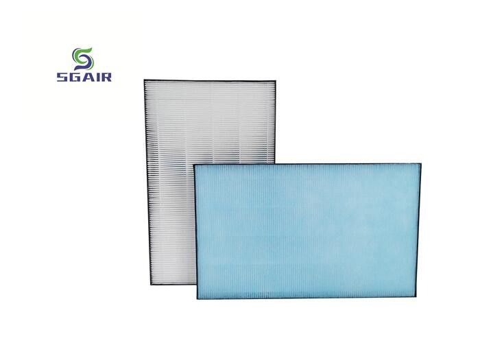 Material PP PF Hepa Filtros de Ar 99,97% Com Quadro de Papel de Folha de Alumínio
