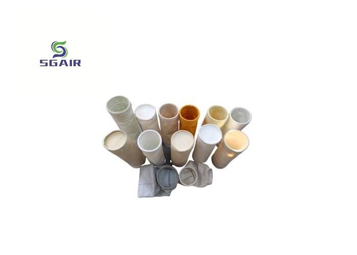 Filtro de sacos de poeira PTFE antióleo 55% Resistência à água antiabrasão