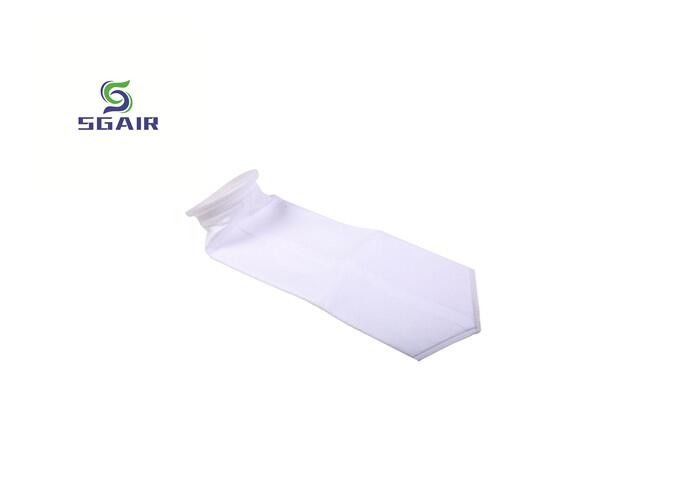 1Filtros de sacos de poeira de poliéster não tecido de 9 mm, sacos de filtro de alta temperatura
