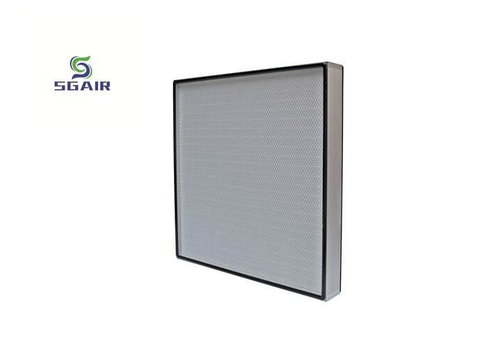 Alumínio grande inventário 50pa Ar condicionado filtros Hepa, filtro de painel