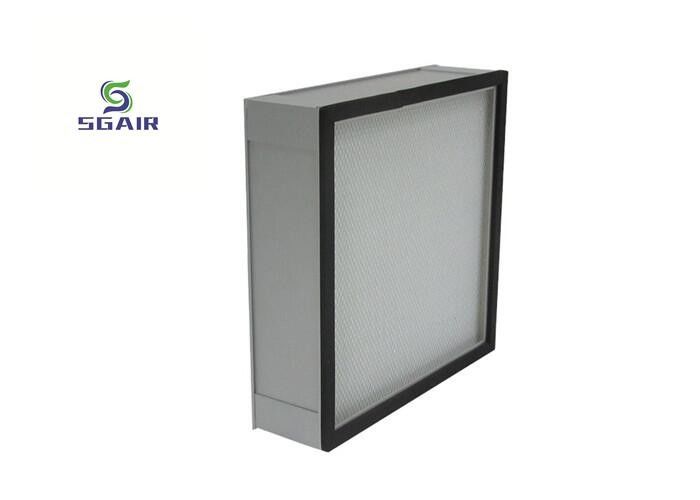 Área média quadrada grande F9 Flat Panel Filter, Hepa Filter para ventilação AC