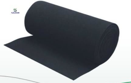 Meio de filtragem de carbono ativado Boa absorção e desempenho de captura de poeira