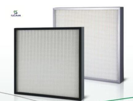 Design leve do filtro HEPA mini-plet de alta eficiência e do filtro ULPA