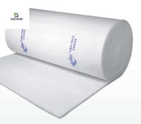 Medios de filtragem de remoção de poeira / filtro de teto para cabine de pulverização