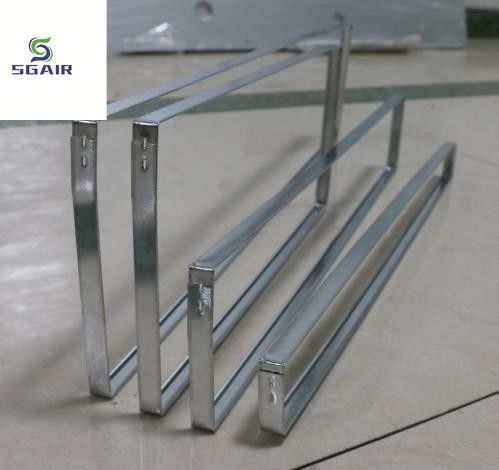 Quadro de suporte de filtro de ar Hepa de aço galvanizado personalizado