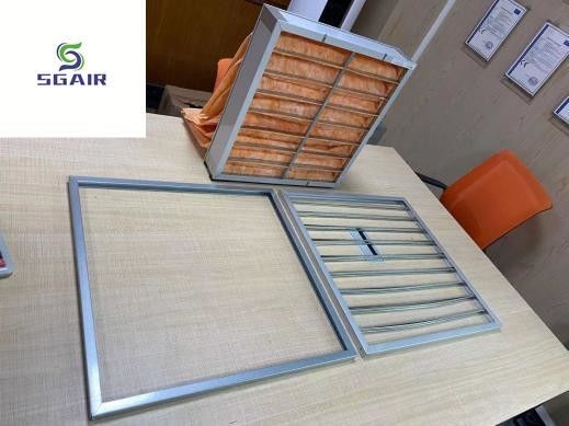 Substituição de filtro de ar H13 Hepa de fibra não tecida para sala limpa