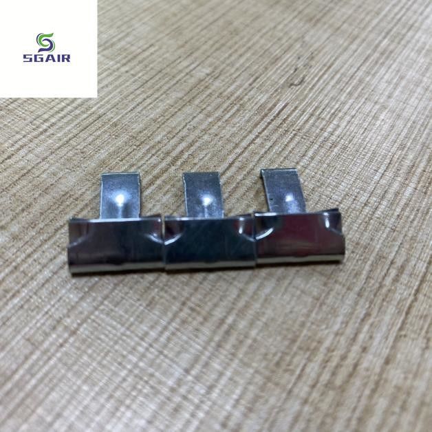 Filtros de sacos Hepa em forma de T Fixação metálica para quadro galvanizado