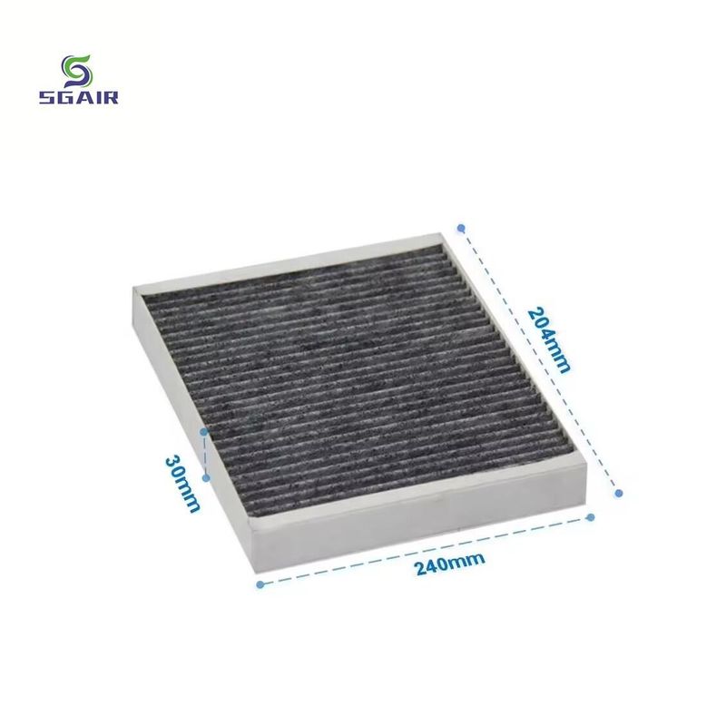 99.99% Filtro de ar de carbono ativado com baixa resistência e forte capacidade de adsorção