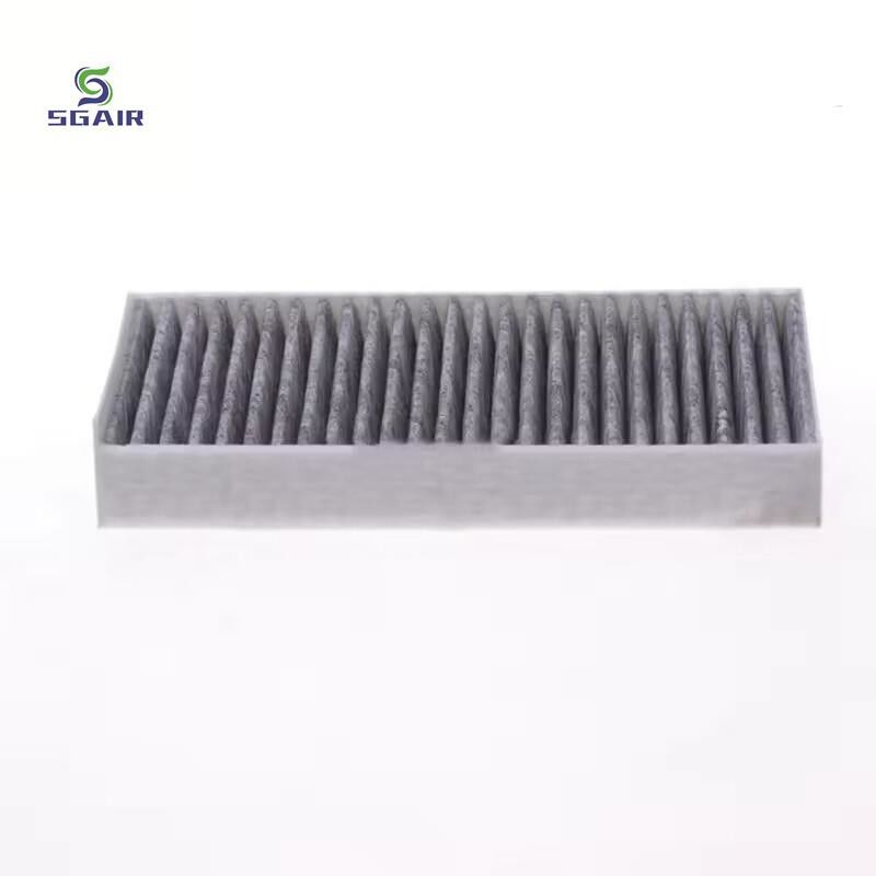 Filtro de ar de carbono ativado com baixo teor de carbono para protecção do ambiente