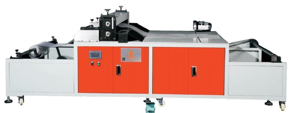 Máquina integrada de moldagem e corte manual de filtros de placas