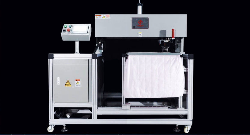 Máquina de rivetagem semiautomática de 380V 7Pa para filtro de bolso
