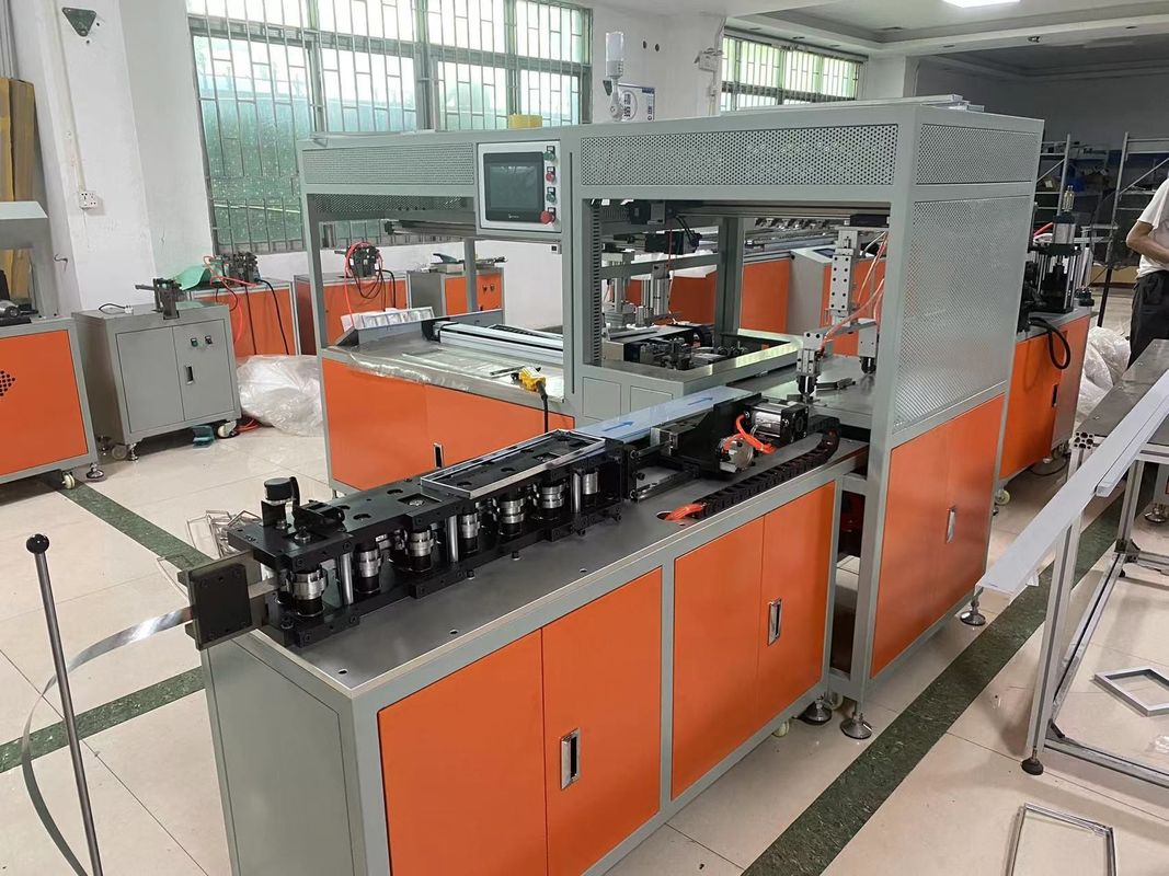 T17 Máquina de formação de quadro interno de filtro de bolso de gestão não tripulada 220V 5,5KW